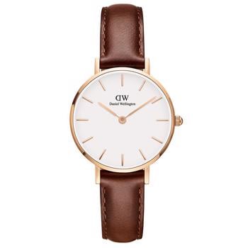 Petite St. Mawed Rosaforgyldt stål batteridrevet quartz Dame ur fra Daniel Wellington, ADW00100231